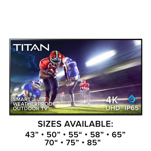 Titan Partial Sun Outdoor Smart TV 4K LED Edge Lit UHD (MS-CU70)