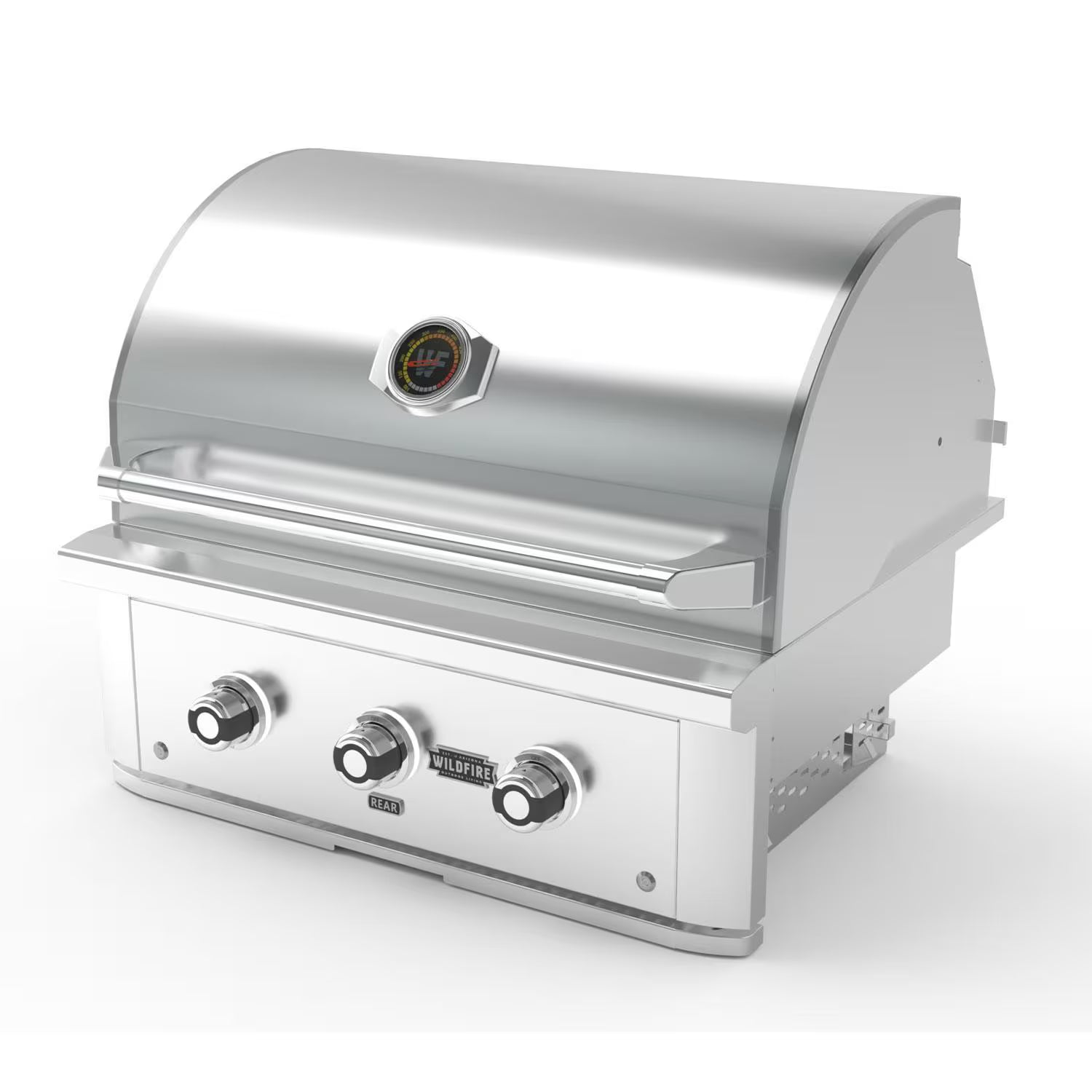 Wildfire Ranch Pro 2 Burner Built-In Black 304 SS Grill - WFPRO30G-BSS-LP