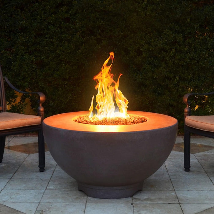 Top Fires by The Outdoor Plus Sienna 37-Inch Propane Fire Pit - Match Light