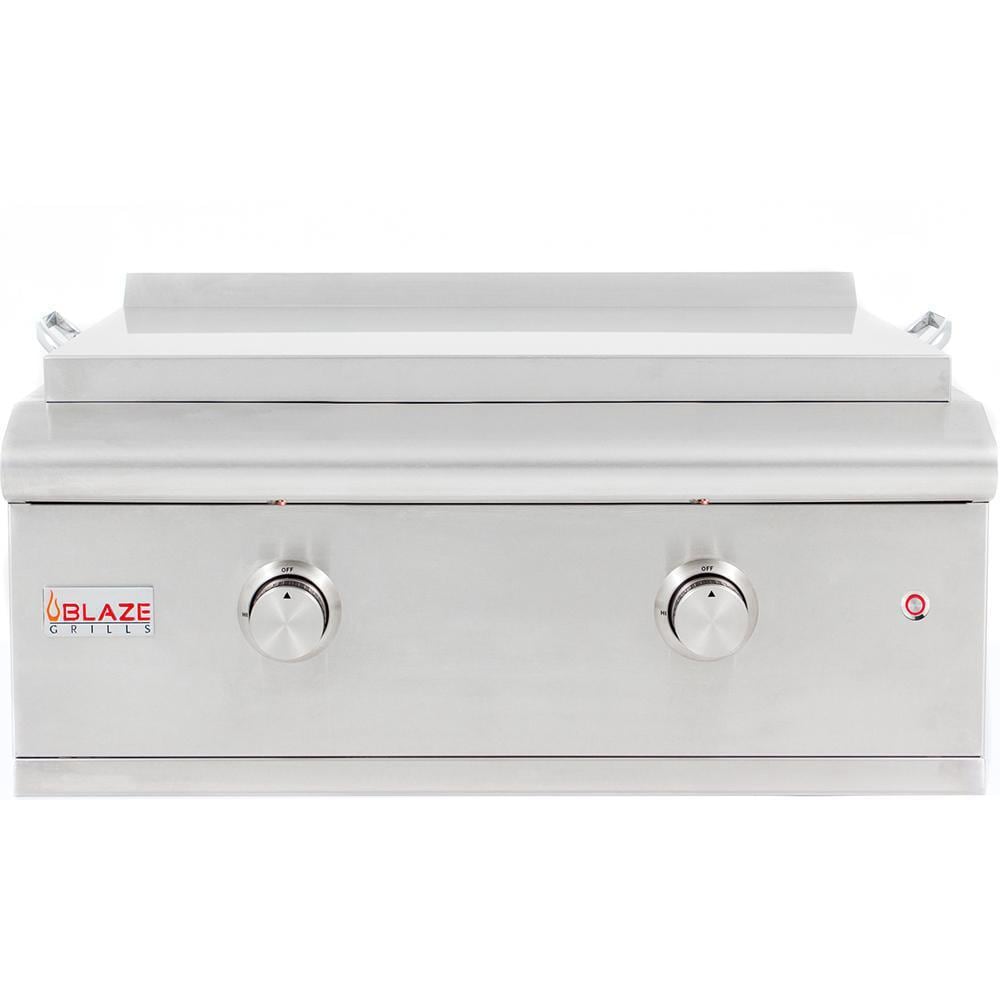 Blaze LTE 30-Inch Built-In Natural Gas Griddle w/ Lights - BLZ-GRIDDLE-LTE-NG
