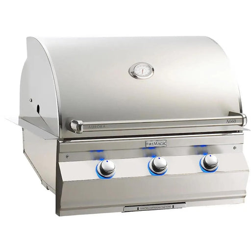 Fire Magic Aurora A660I 30-Inch Built-In Propane Gas Grill With Analog Thermometer - A660I-7EAP