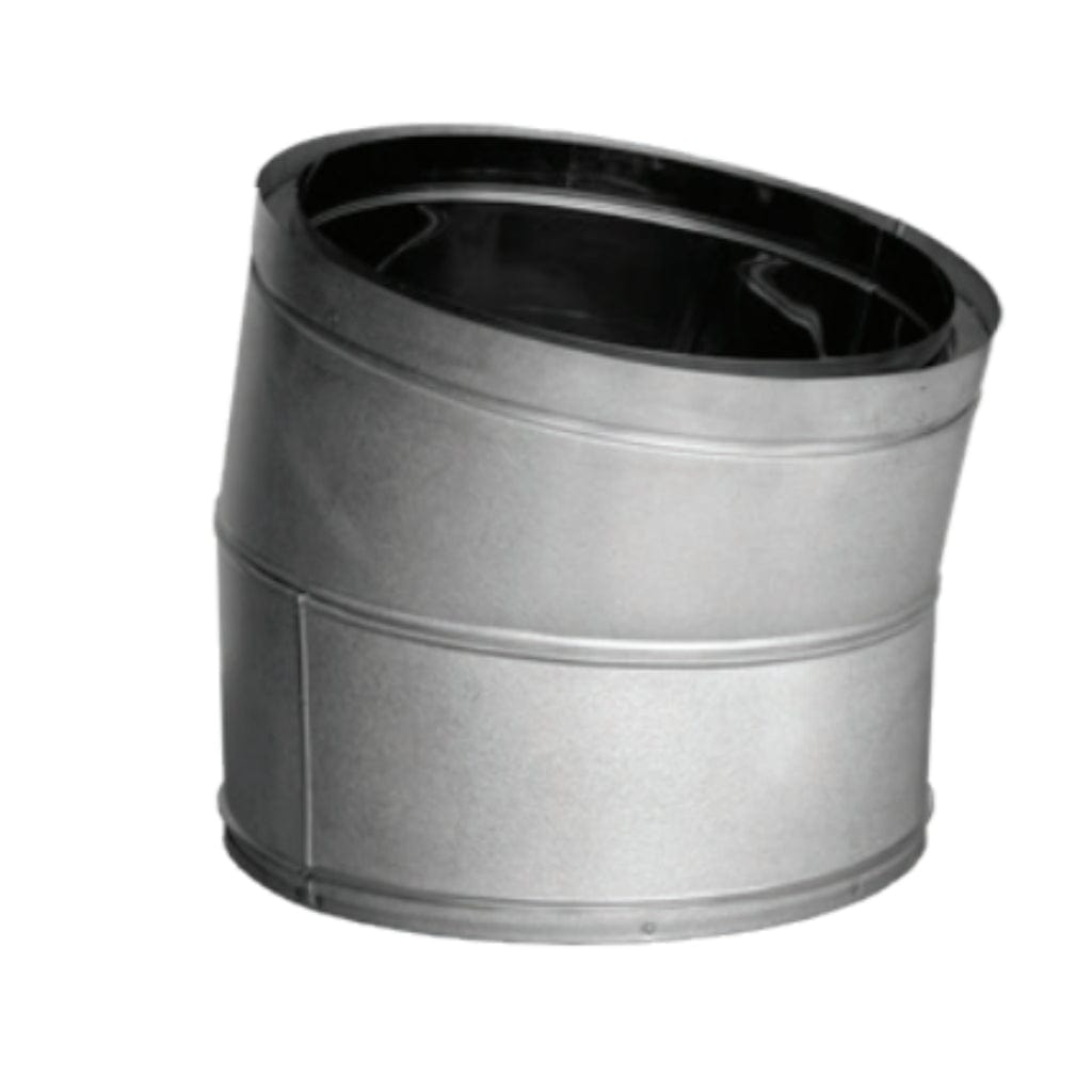 DuraVent DuraTech 16" Diameter 15-Degree Chimney Elbow - 16DT-E15