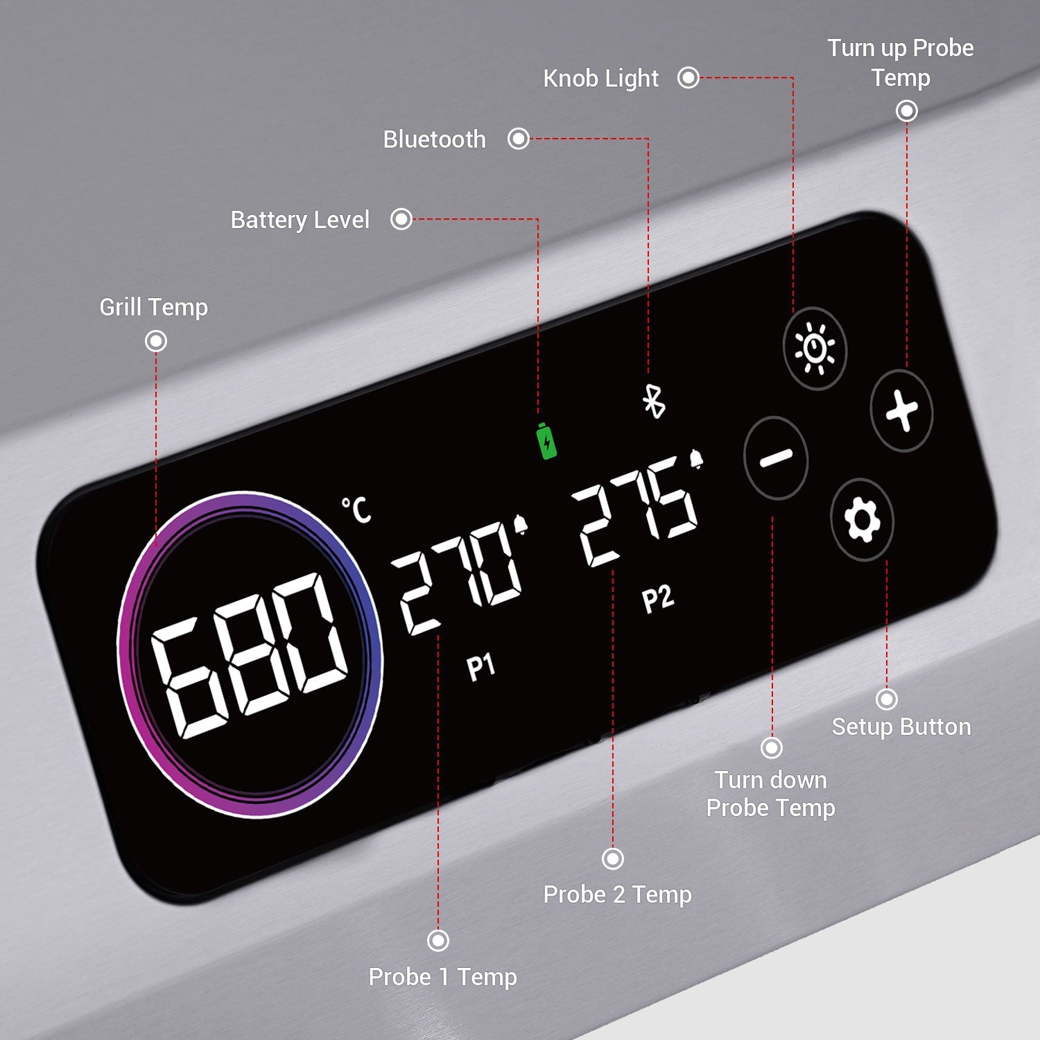 Monument Grills Eminence 405 Stainless Smart Gas Grill