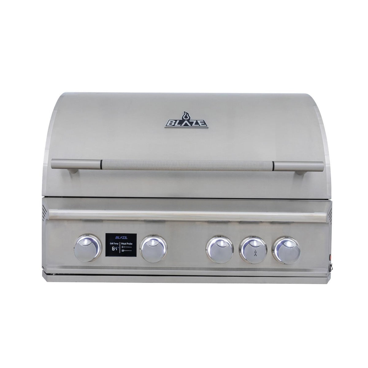 Blaze LTE PRO 32-Inch 4-Burner Built-in Propane Gas Grill w/ Digital Temperature Screen & Rear Infrared Burner - BLZ-4LTEPRO-LP