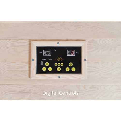 SunRay Eagle 2-Person Outdoor Traditional Sauna - HL200D1