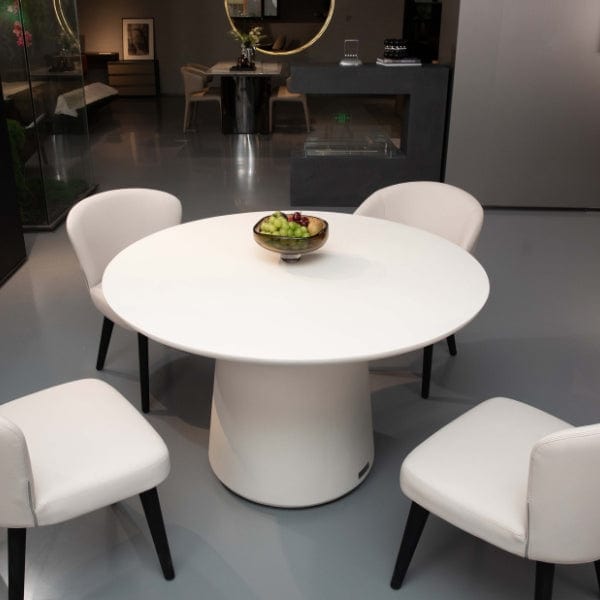 Elementi Rio 48" Round Concrete Dining Table FDG02
