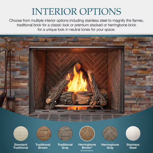 Majestic Courtyard Outdoor Gas Fireplace - 42"