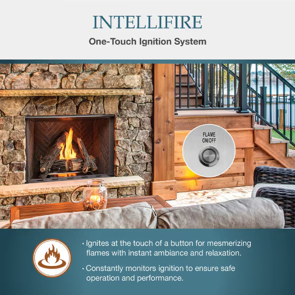 Majestic Courtyard Outdoor Gas Fireplace - 42"