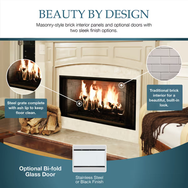 Majestic Royalton Wood Burning Fireplace M35600035