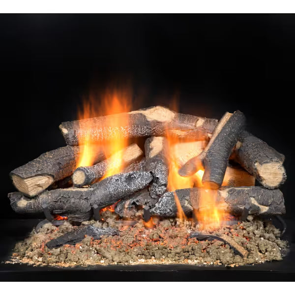 Majestic Supreme Oak See-Through Vented Gas Log Set M37101725