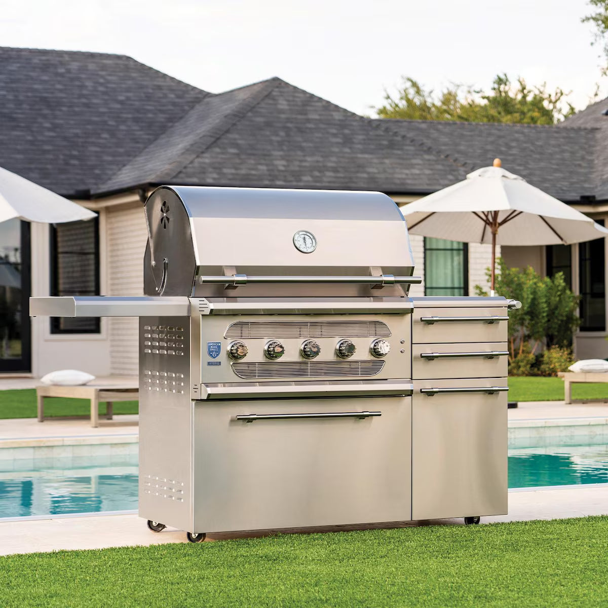 American Made Grills Muscle Hybrid Grill - MUSFS