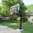 First Team Attack In Ground Adjustable Basketball Goal Attack II-1