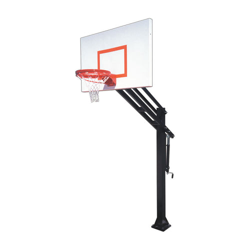 First Team Force Endura In Ground Adjustable Basketball Goal Force Extreme-CB