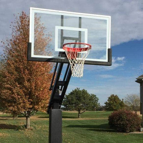 First Team Force In Ground Adjustable Basketball Goal  Force III-GR