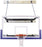 First Team SuperMount46 Wall Mount Indoor Adjustable Basketball Goal SuperMount46 Victory-1