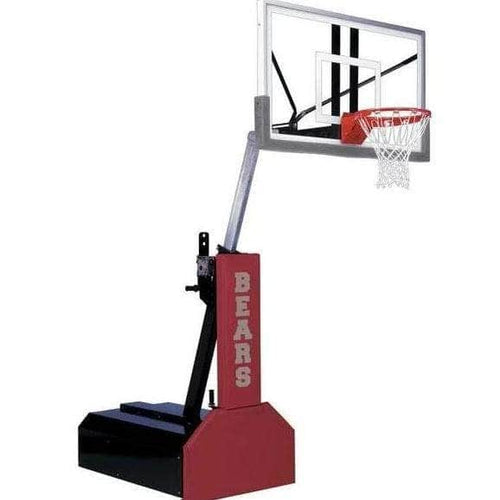 First Team Thunder Adjustable Portable Basketball Hoop System Thunder ...