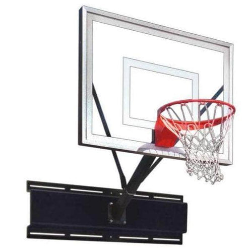 First Team Uni-Sport Wall Mount Indoor Basketball Goal Hoop Adjustable UniSport II-1