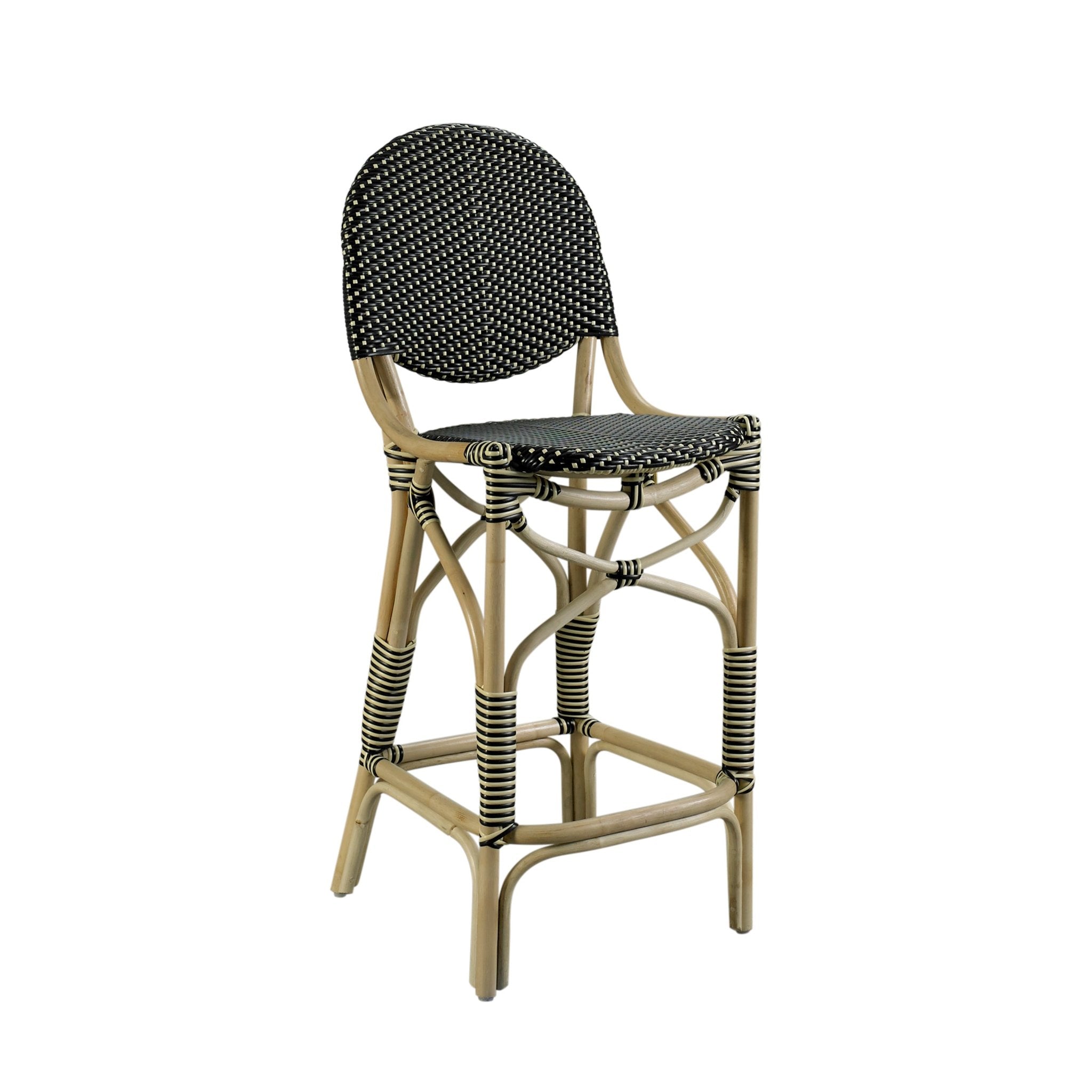 Padmas French Bistro Barstool - Black/Stool FBC14-BLB