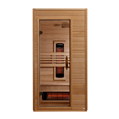 Golden Designs Dynamic Martin 1-2 Person Full Spectrum Near Zero EMF FAR Infrared Sauna DYN-6006-03 FS