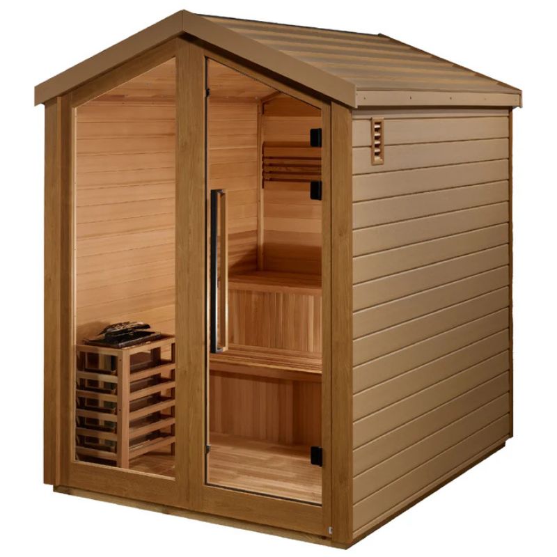 Golden Designs Kaarina Traditional Outdoor Sauna GDI-8506-01