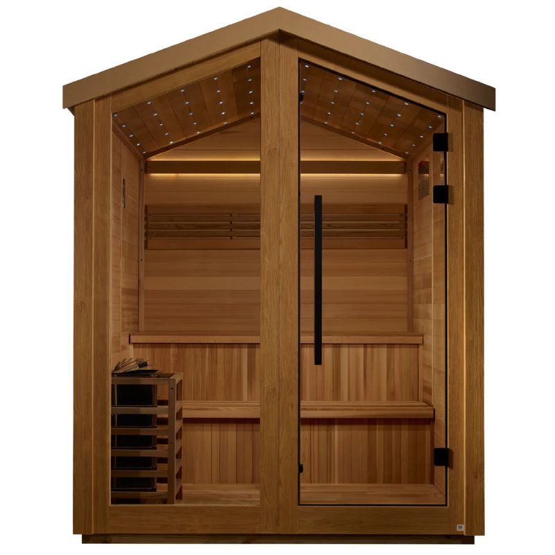Golden Designs Kaarina Traditional Outdoor Sauna GDI-8506-01