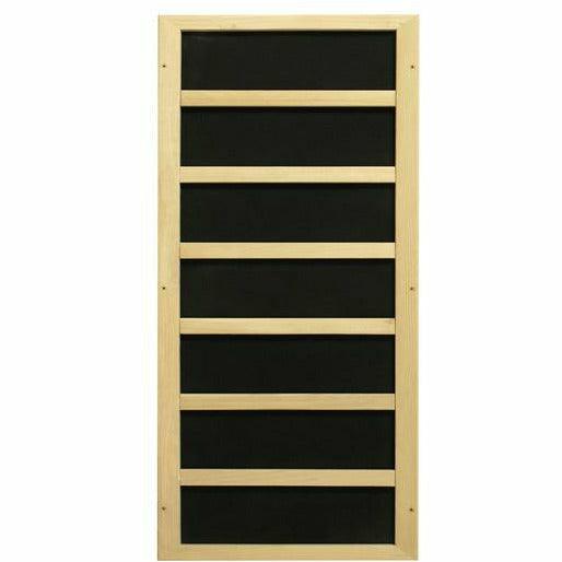 Golden Designs Sauna: "Barcelona Elite" 1-2 Person Ultra Low EMF Far Infrared Sauna - DYN-6106-01 Elite