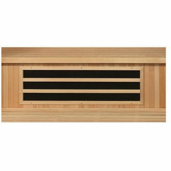 Golden Designs Sauna: "Barcelona Elite" 1-2 Person Ultra Low EMF Far Infrared Sauna - DYN-6106-01 Elite