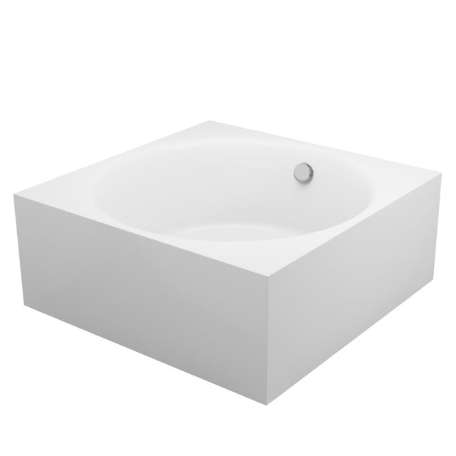 Anzzi Abyss 59" Freestanding Bathtub in White FT-AZ599