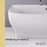 ANZZI Bank Series 5.41 ft. Freestanding Bathtub with Deck Mounted Faucet  FT-FR112473CH