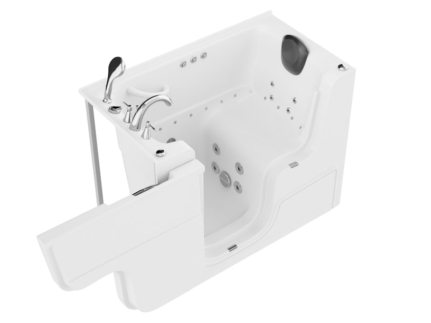 ANZZI Coupe Series 29" x 52" Wheelchair Accessible Therapeutic Tub AZ2953WCARWA