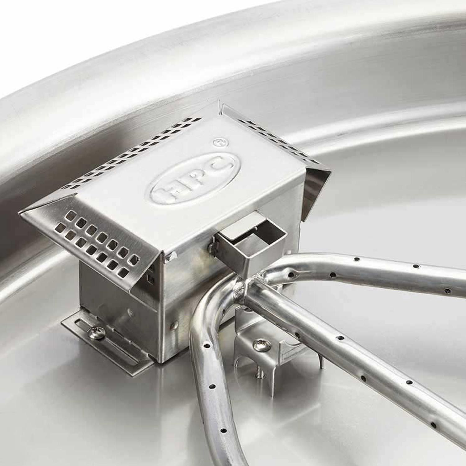 HPC Fire Round 54-Inch Unfinished Fire Pit Enclosure FPE54-ROUND-Config