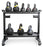 RopeFlex 2 Shelf Storage Cart RXS2