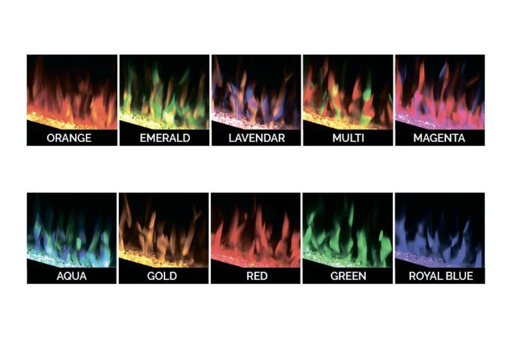 Modern Flames CHALLENGER (WALL MOUNT/ RECESSED) ELECTRIC FIREPLACE - 2X6 WALL CEF-50B	50" CHALLENGER RECESSED FIREPLACE (6" DEEP - 45" X 12" VIEWING)