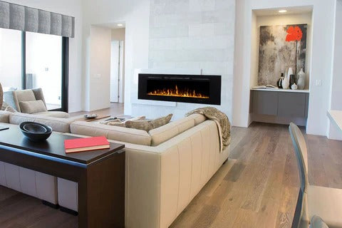 Modern Flames CHALLENGER (WALL MOUNT/ RECESSED) ELECTRIC FIREPLACE - 2X6 WALL CEF-50B	50" CHALLENGER RECESSED FIREPLACE (6" DEEP - 45" X 12" VIEWING)