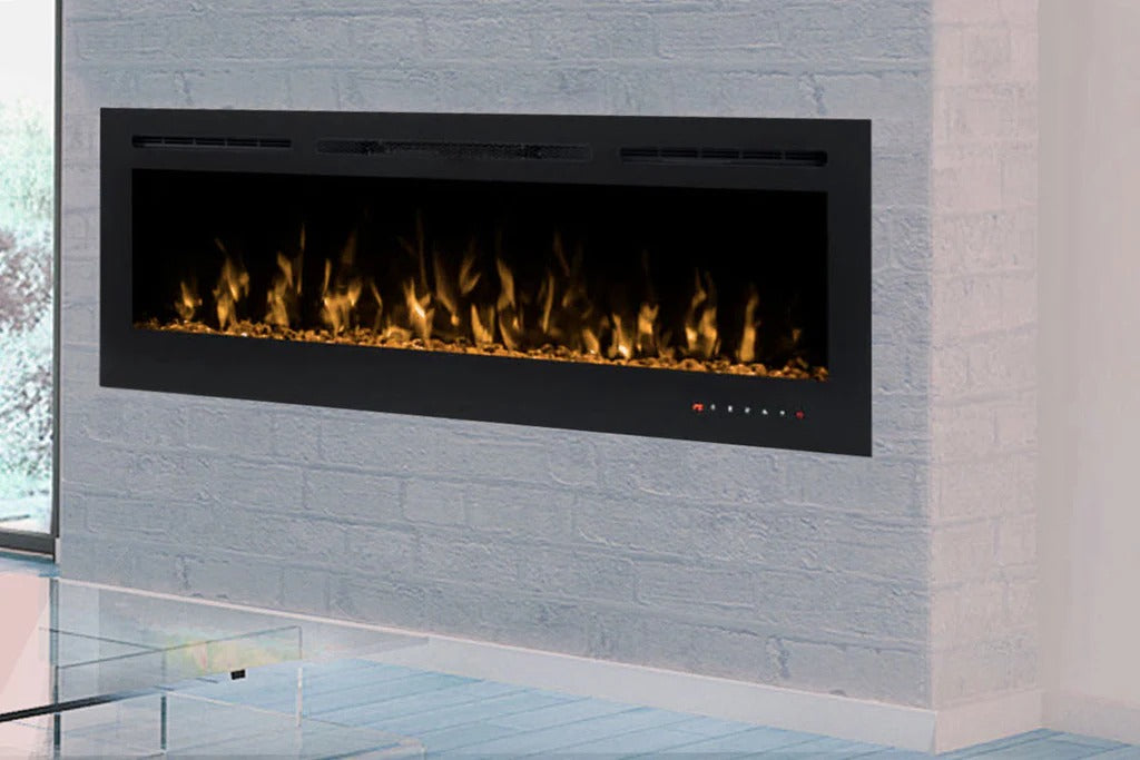 Modern Flames CHALLENGER (WALL MOUNT/ RECESSED) ELECTRIC FIREPLACE - 2X6 WALL CEF-50B	50" CHALLENGER RECESSED FIREPLACE (6" DEEP - 45" X 12" VIEWING)