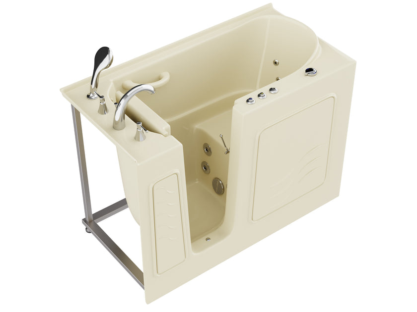 ANZZI Therapeutic Walk-In Tub with Dual Hydrotherapy AZ2653LBS