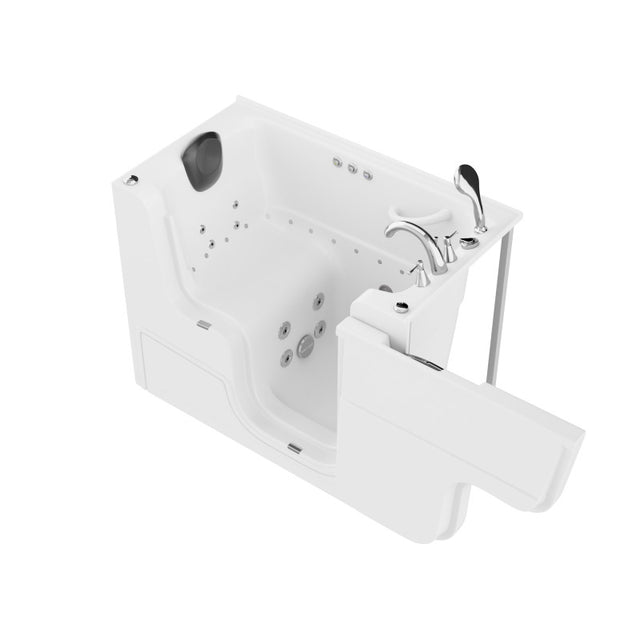 ANZZI Coupe Series 29" x 52" Wheelchair Accessible Therapeutic Tub AZ2953WCARWA