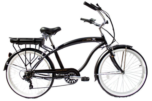 Micargi 350W Luna Men’s Electric Bicycle MB-EB-LUNA-MBK