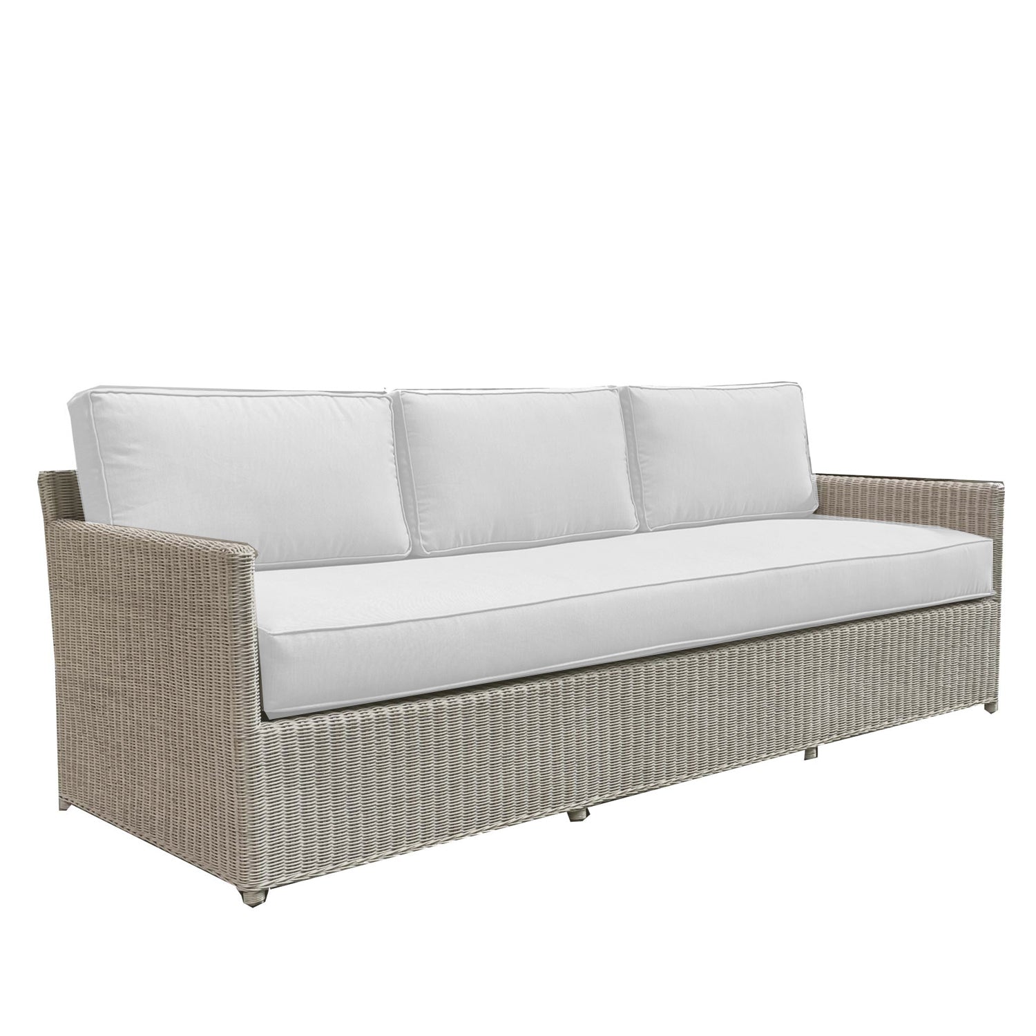 Padmas Malio Sofa - 2 Fabric Choices Available MAL04-WHW