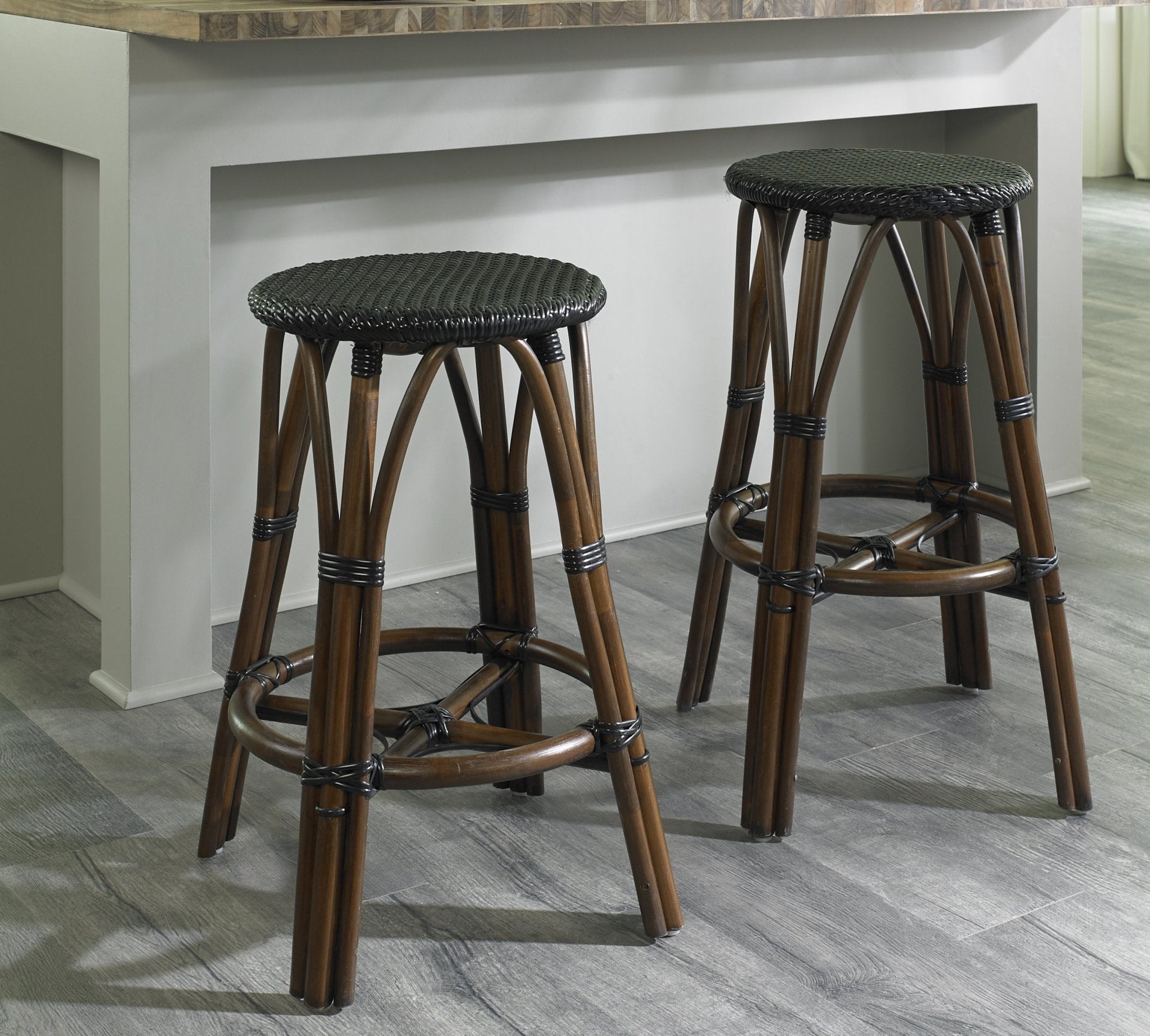 Padmas Marseille Bistro Counter Stool - Black MAR16-SB