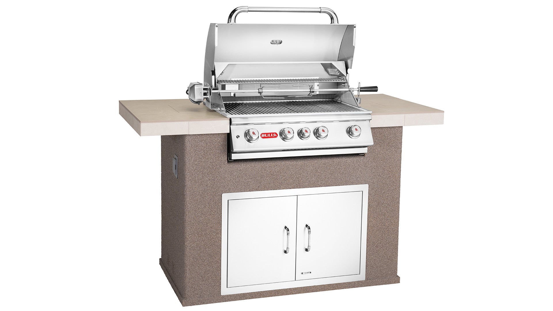 Bull Master Q Outdoor Kitchen & Stainless Steel Grill 31004 Quartzsite/31005 Rock
