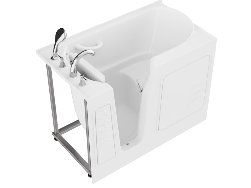 ANZZI 29" x 52" Therapeutic Walk-In Tub Dual Hydrotherapy AZ2952RWA