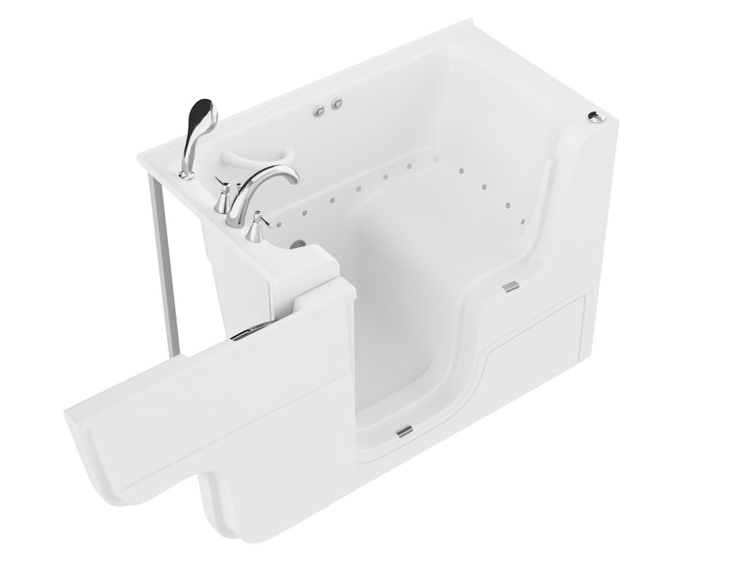 ANZZI Coupe Series 29" x 52" Wheelchair Accessible Therapeutic Tub AZ2953WCARWA