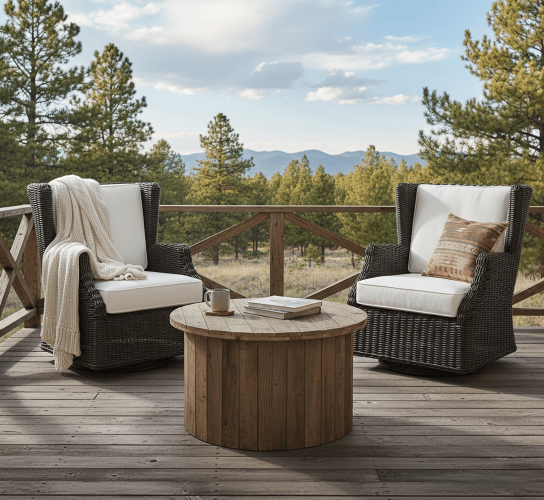Padmas Outdoor Terrace Lounge Chaie - Sand OL-TER28R-SND