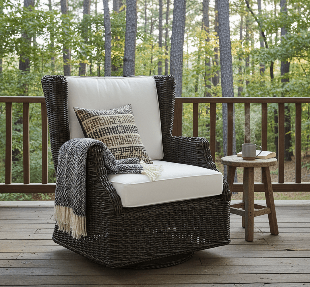 Padmas Outdoor Terrace Lounge Chaie - Sand OL-TER28R-SND