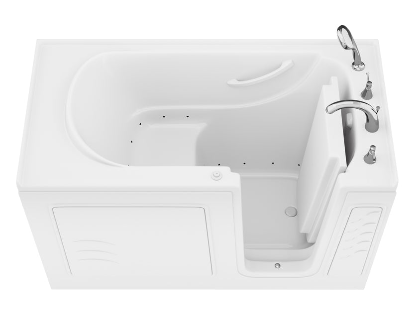 ANZZI Value Series 30" x 60" Therapeutic Walk-In Tub with Dual Hydrotherapy AZB3060RWA