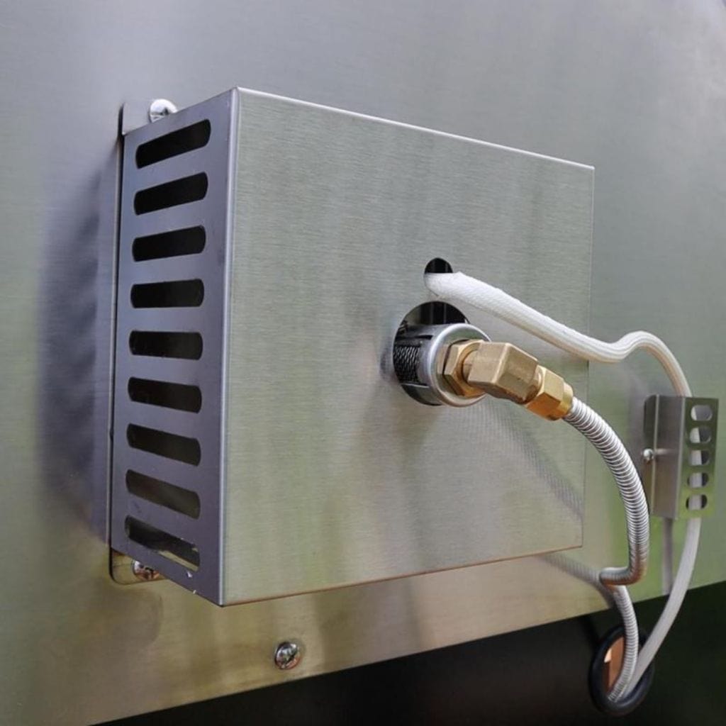 Pinnacolo Ibrido 32" Wood or Gas Fired Hybrid Freestanding Pizza Oven PPO-1-03