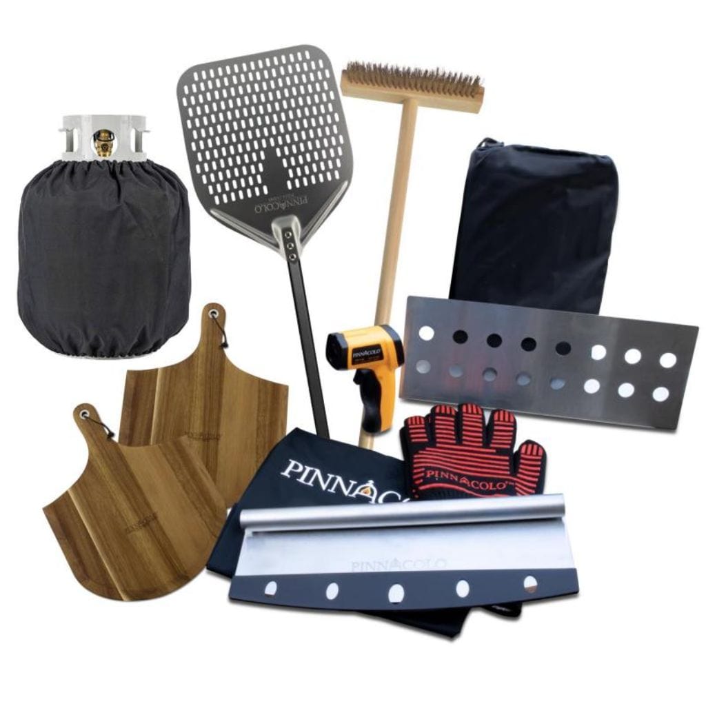 Pinnacolo Ibrido 32" Wood or Gas Fired Hybrid Freestanding Pizza Oven PPO-1-03