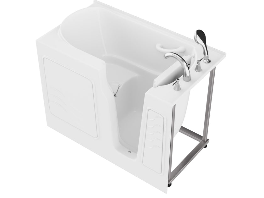 ANZZI 29" x 52" Therapeutic Walk-In Tub Dual Hydrotherapy AZ2952RWA