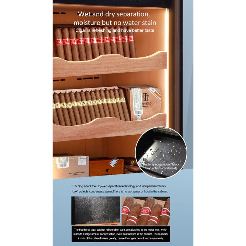 Raching C380A Electronic Humidor Cabinet | 1500 Cigars